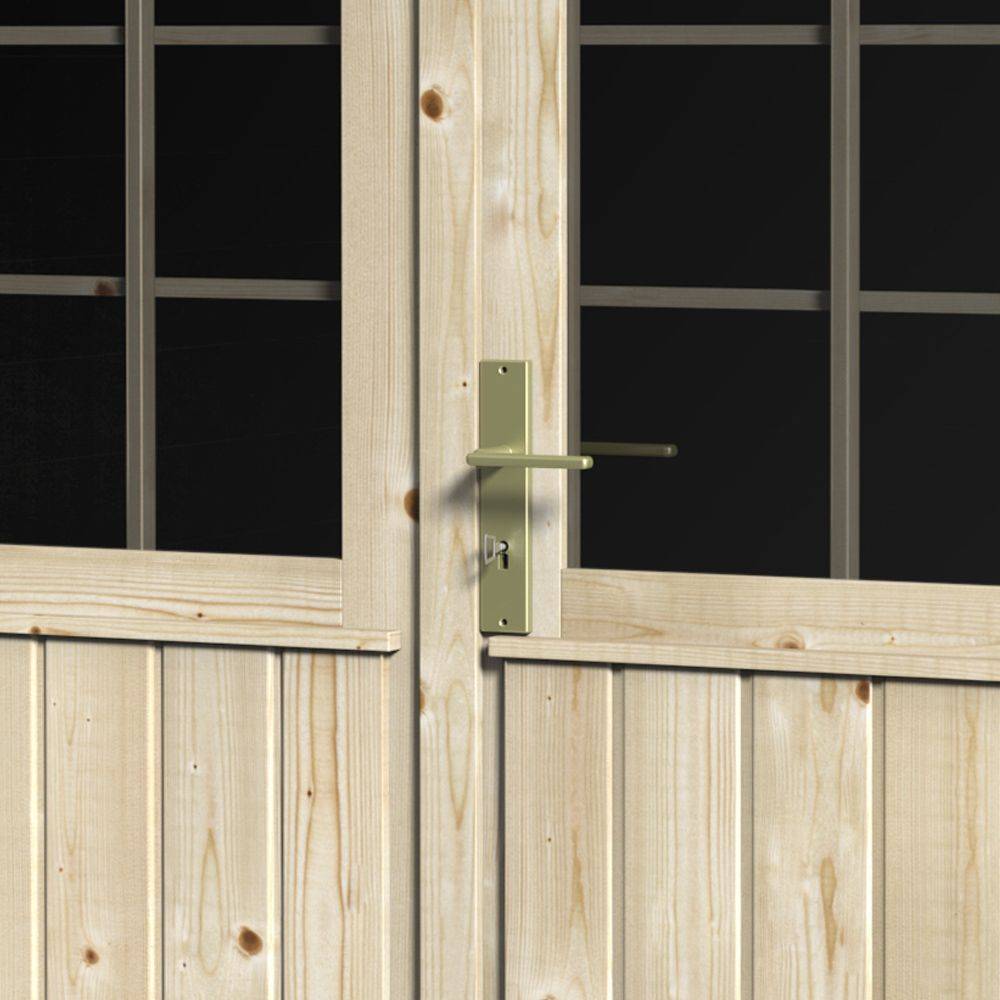 Abri De Jardin Bois Adossable Esprit - DECOR ET JARDIN - Image 2