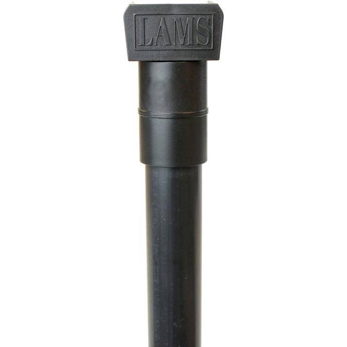LAMS - Serre de jardin verre trempé aluminium brut 8,1 m² Carvi avec embase - Lams - Imagen 3