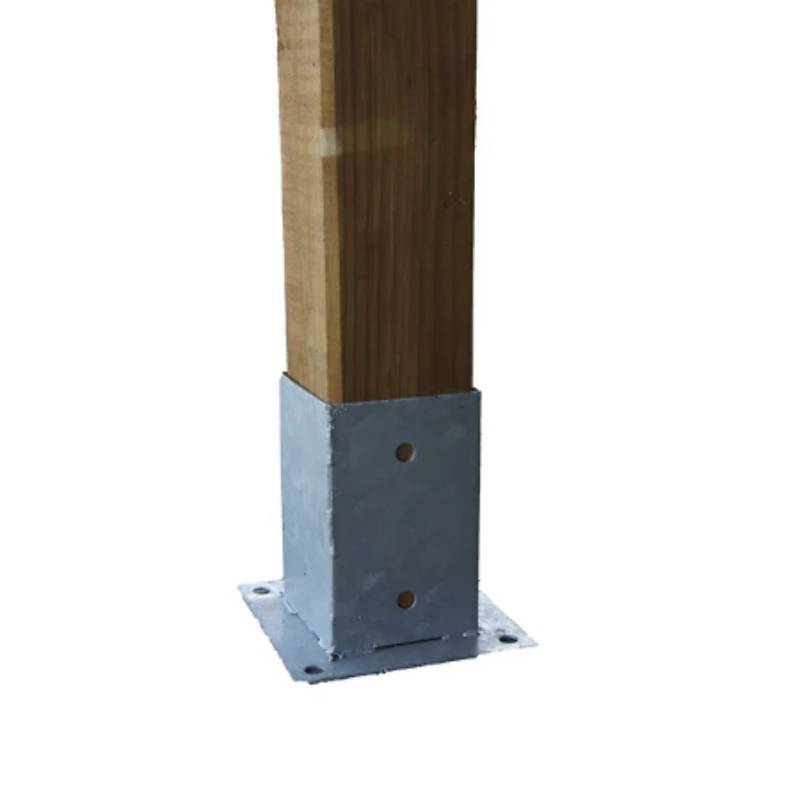 Pergola adossée bois traité 3x3 m