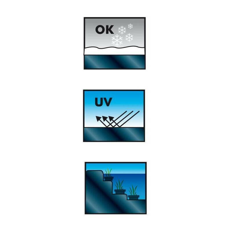 Bâche pour bassin  AquaLiner 6 x 7 m Ubbink - Image 5