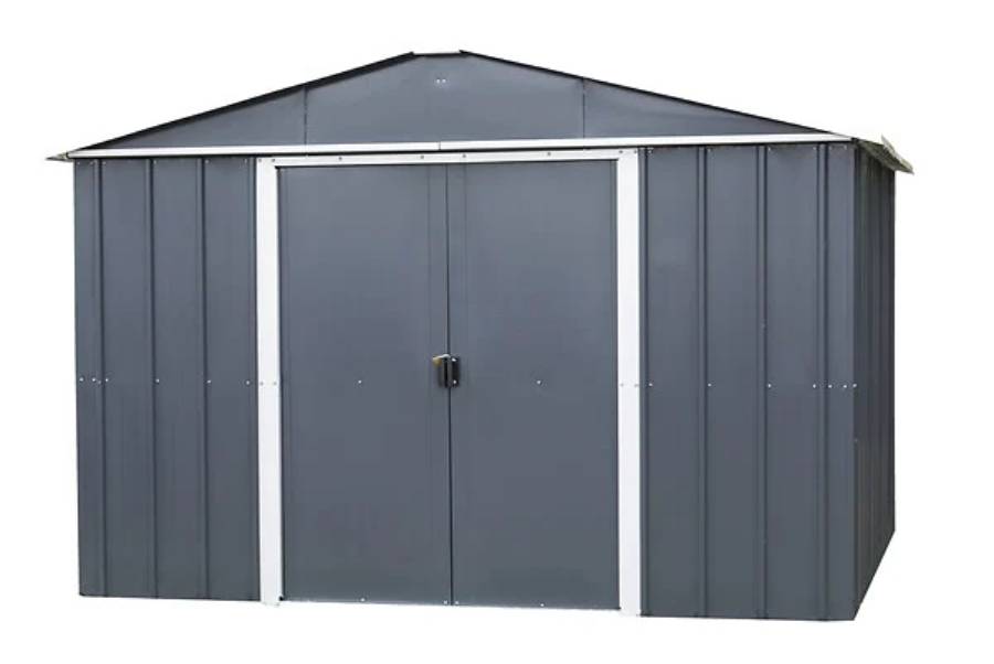 Yardmaster - Abri De Jardin Métal Acier Gris Anthracite 11m² Ep.30mm - YARDMASTER - Image 9