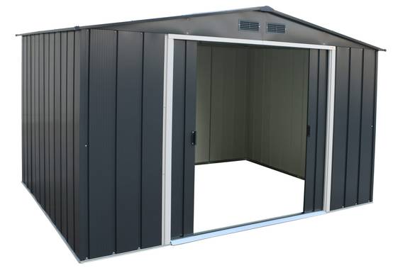 Duramax - Caseta de jardin métal gris antracite ECO Gandia - Image 8