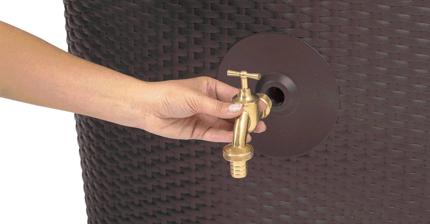 Garantia - Récupérateur d'eau de pluie mural 300L sunda - GARANTIA - Image 9