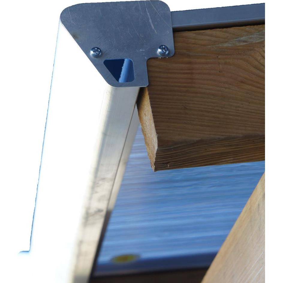 Pérgola Techo Madera Tratada Policarbonato – MADERA TRATADA AUTOCLAVE - Imagen 8
