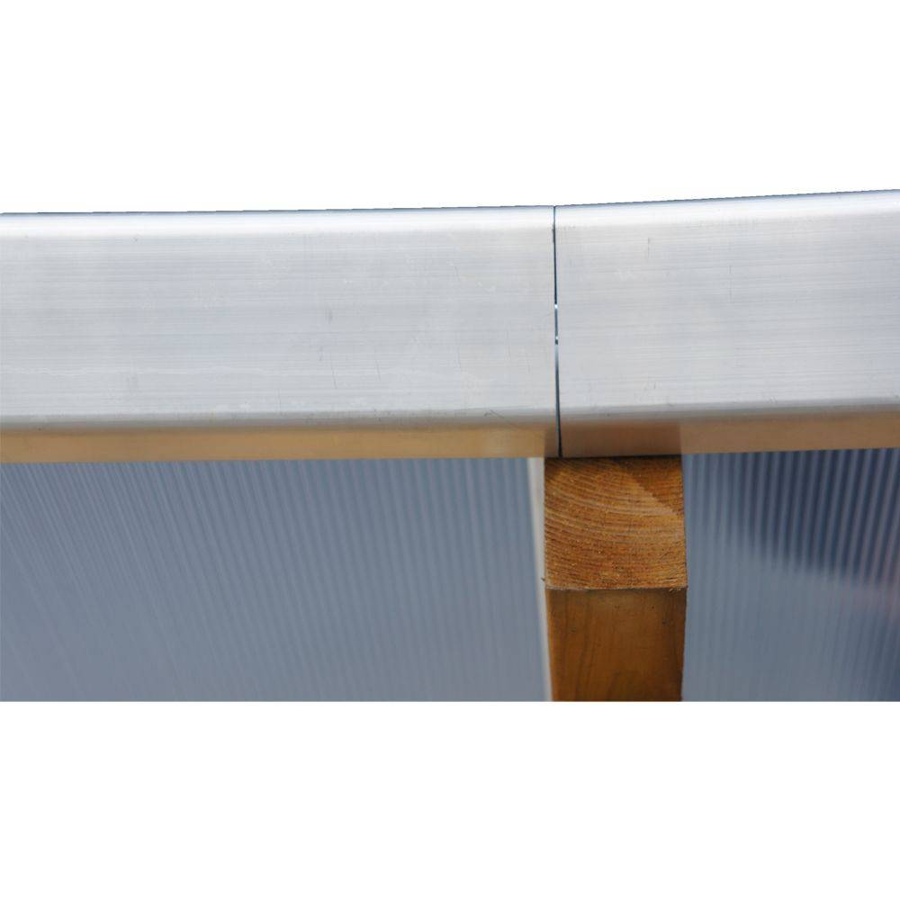 Pérgola Techo Madera Tratada Policarbonato – MADERA TRATADA AUTOCLAVE - Imagen 1