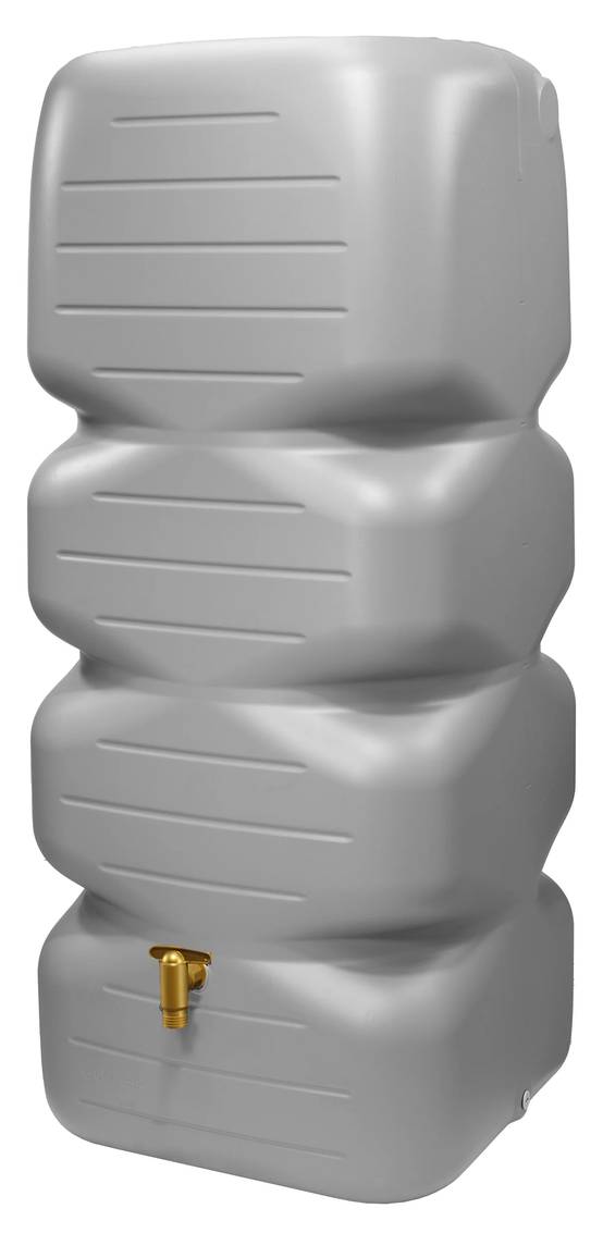Garantia - Récupérateur d'eau de pluie 1000L robinet et collecteur inclus gris béton - GARANTIA - Image 8