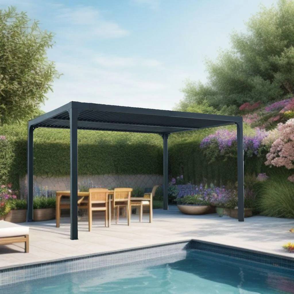 Pergola autoportante bioclimatique 10.80 m2 - Imagen 10