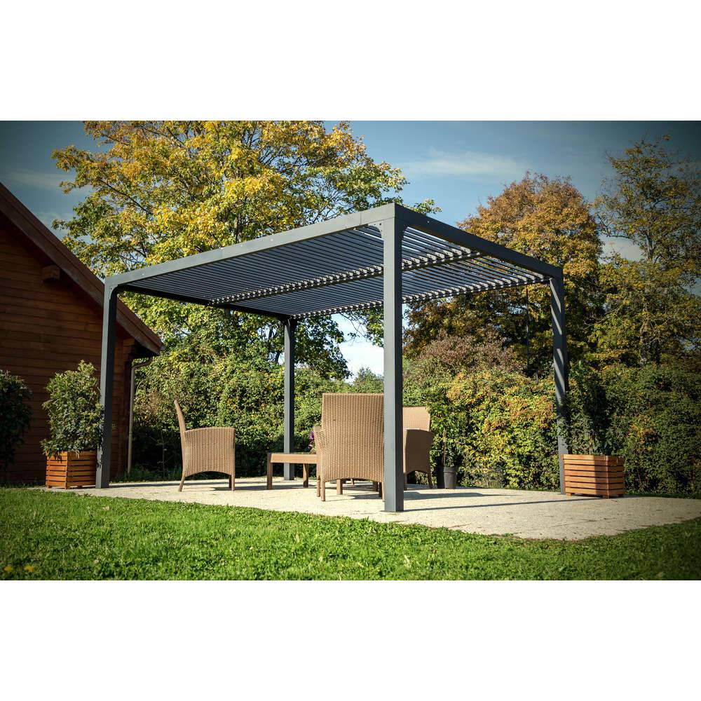 Pergola autoportante bioclimatique 10.80 m2 - Imagen 12