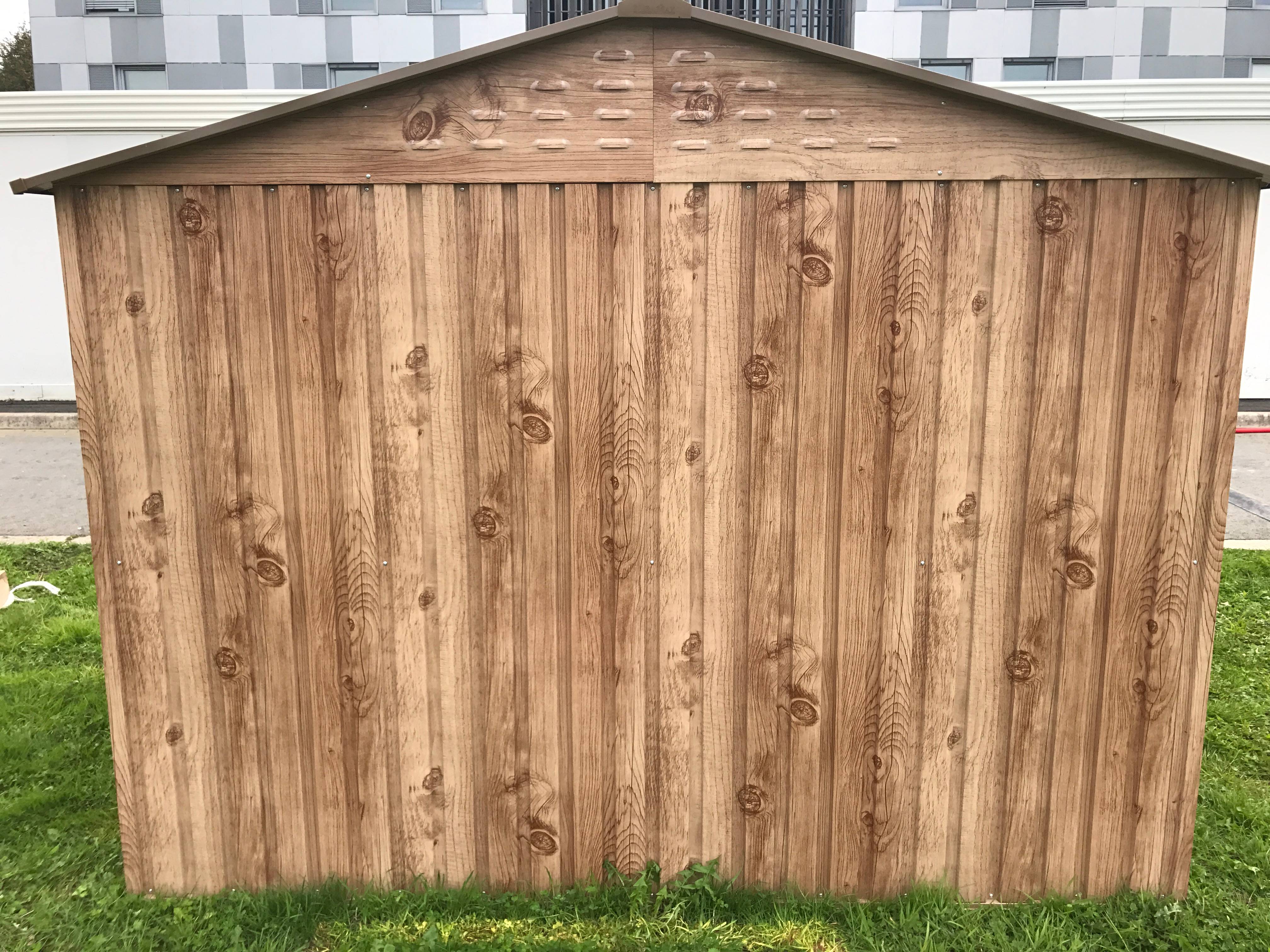 Duramax - Abri de Jardin Métal Imitation Bois 7,75m² Ep.33mm – DURAMAX - Image 3