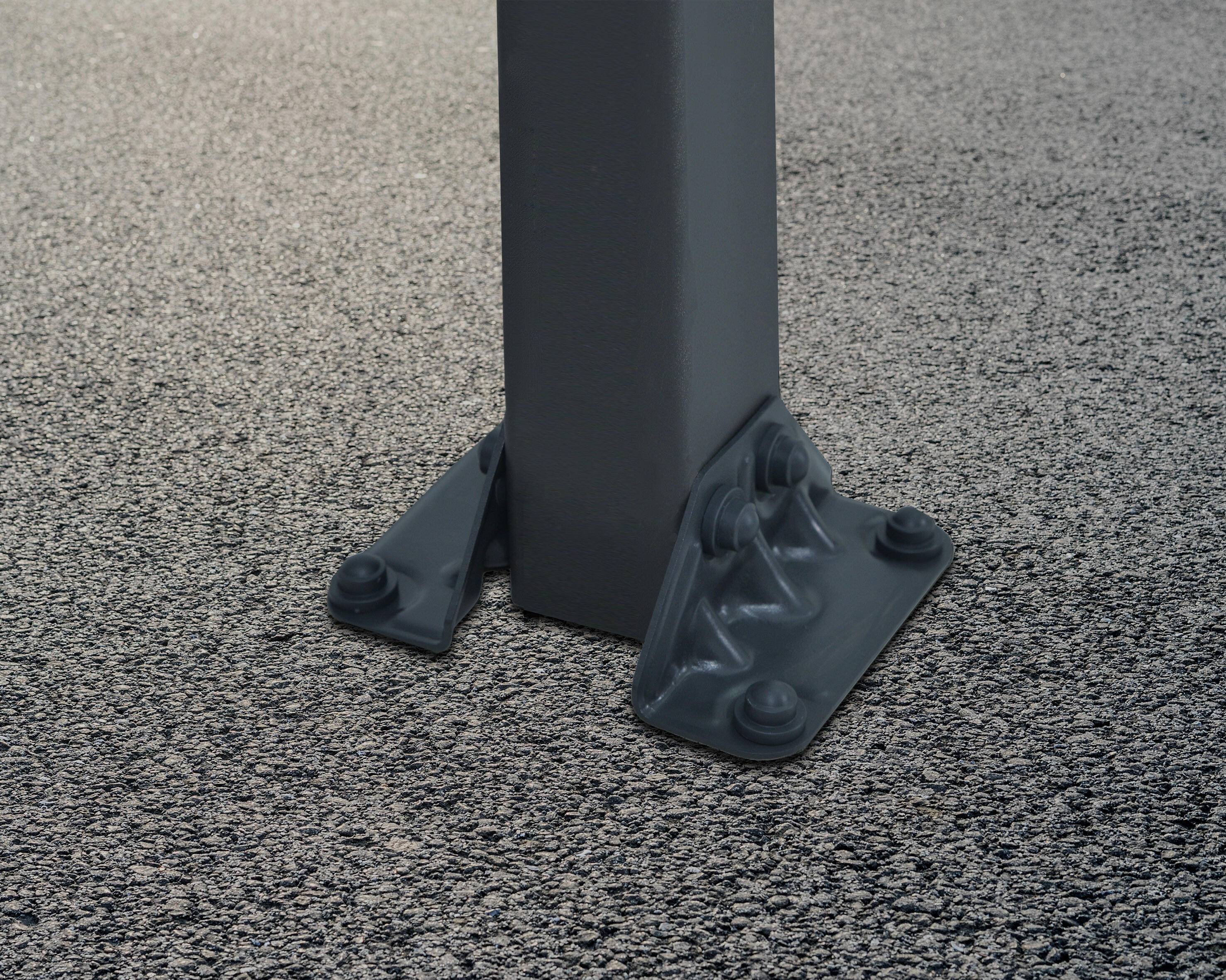 Carport Arcadia 6400 Polycarbonate Gris Anthracite 23,1 m² - PALRAM - Image 9
