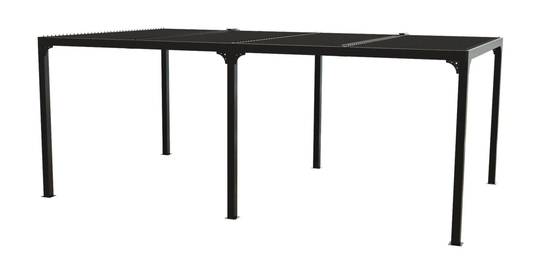Pergola bioclimatique autoportante aluminium XXL 21,52 m2 - Image 7