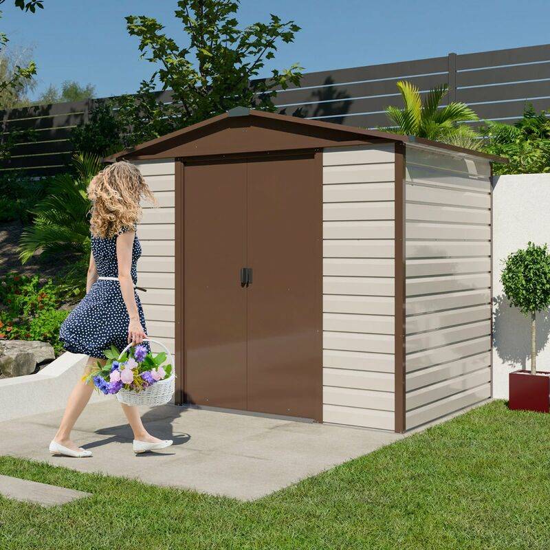 Abri de jardin métal 4,79 M2 Ep. 0,30 mm Trigano - Image 5