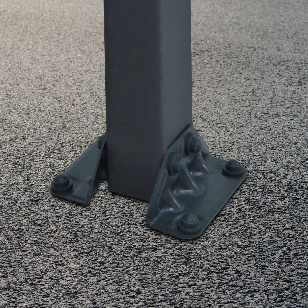 Carport Arcadia 10600 Polycarbonate Aluminium Gris Anthracite 107,7x359x242 cm – PALRAM - Image 4
