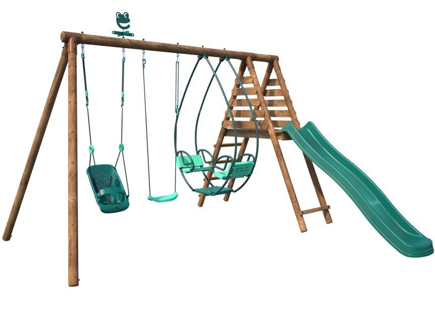 Soulet - Portique Enfants Bois Colza - SOULET