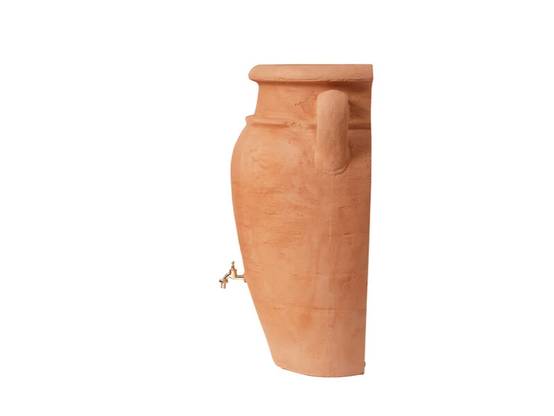 Garantia - Récupérateur d'eau de pluie 260L collecteur et robinet inclus PP coloris terre cuite - GARANTIA - Image 4