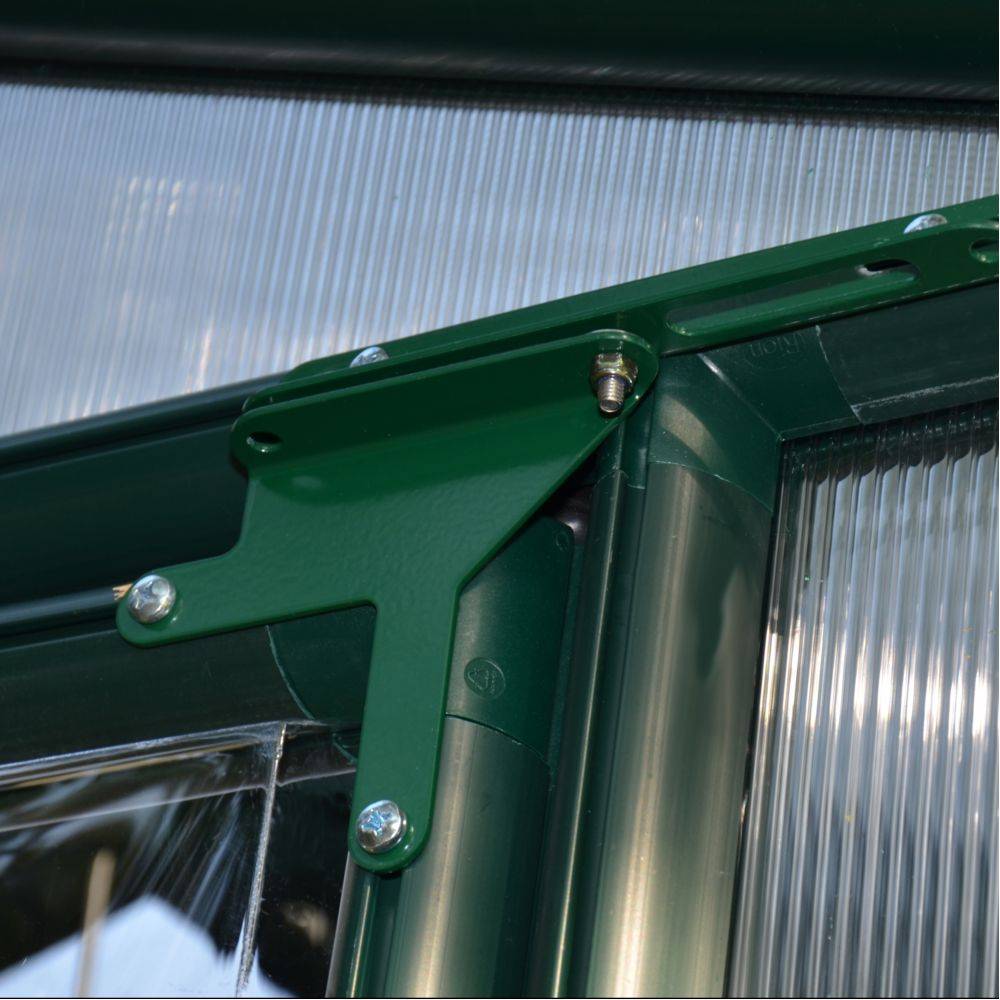 Serre polycarbonate Eco Grow vert 8.80 M2 + embase - Image 4