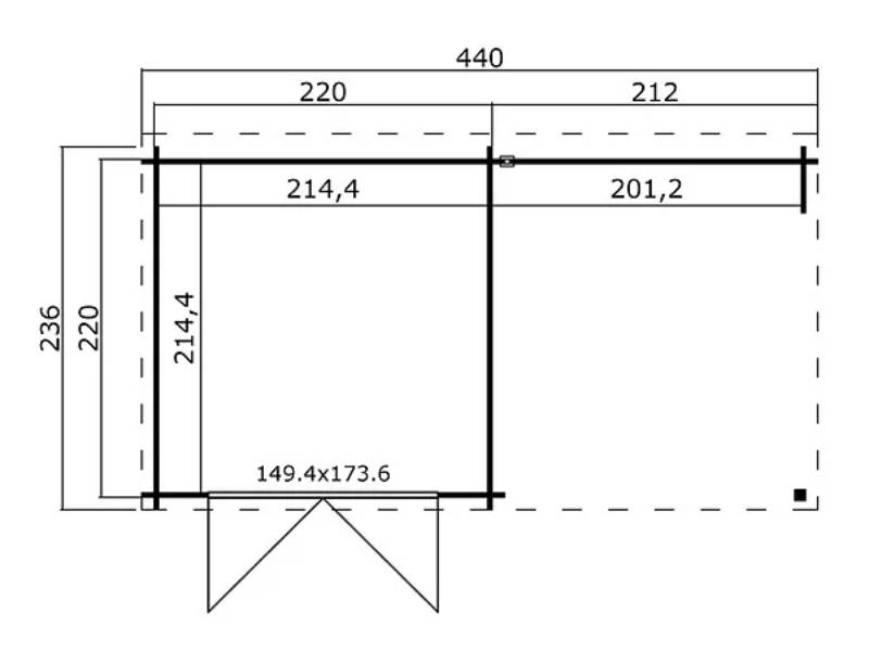 Abri de Jardin Épicéa Non Traité – OLG - Image 2