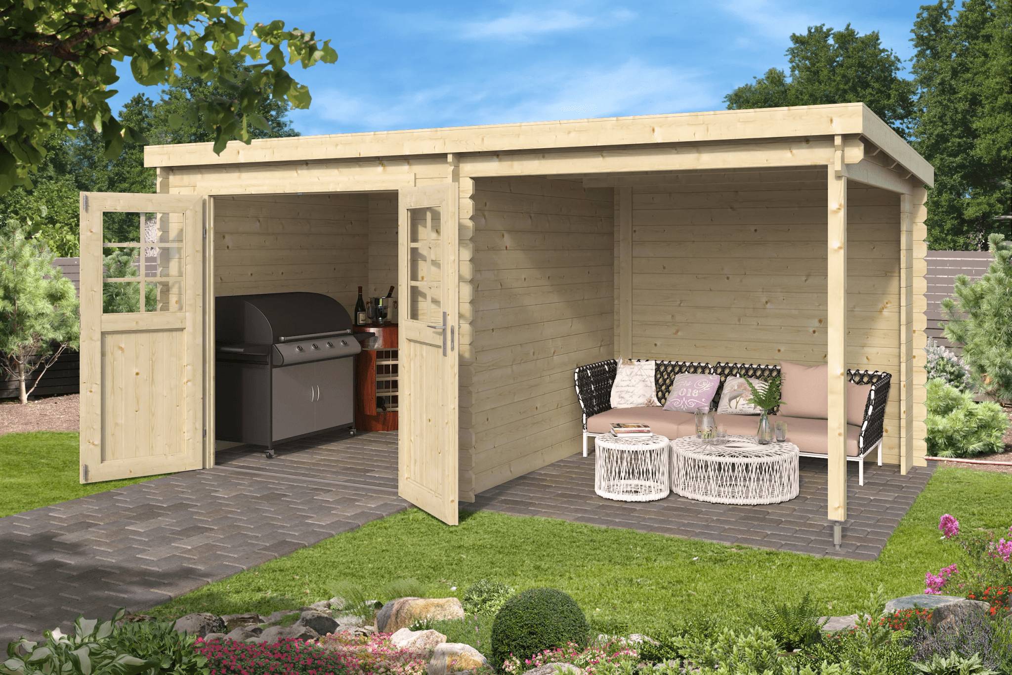 Abri de Jardin Épicéa Non Traité – OLG - Image 1