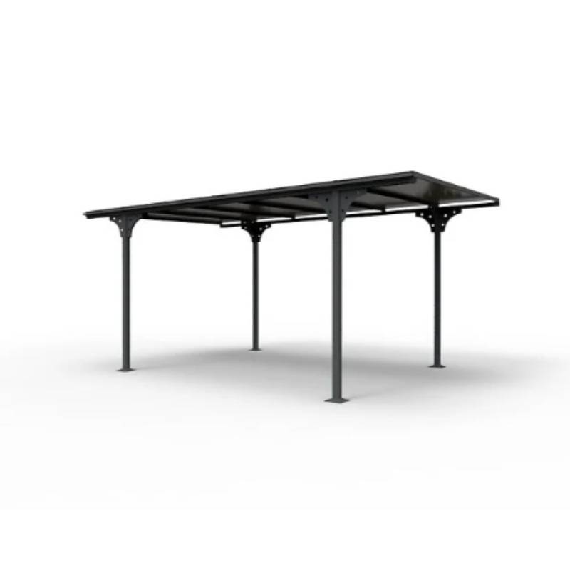 Carport aluminium toit polycarbonate : 1 voiture - 14,70 M2 - Image 13
