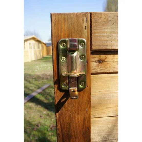 Coffre de Jardin Bois Pin Marron 2000L Trocadero – CHALET & JARDIN - Image 10
