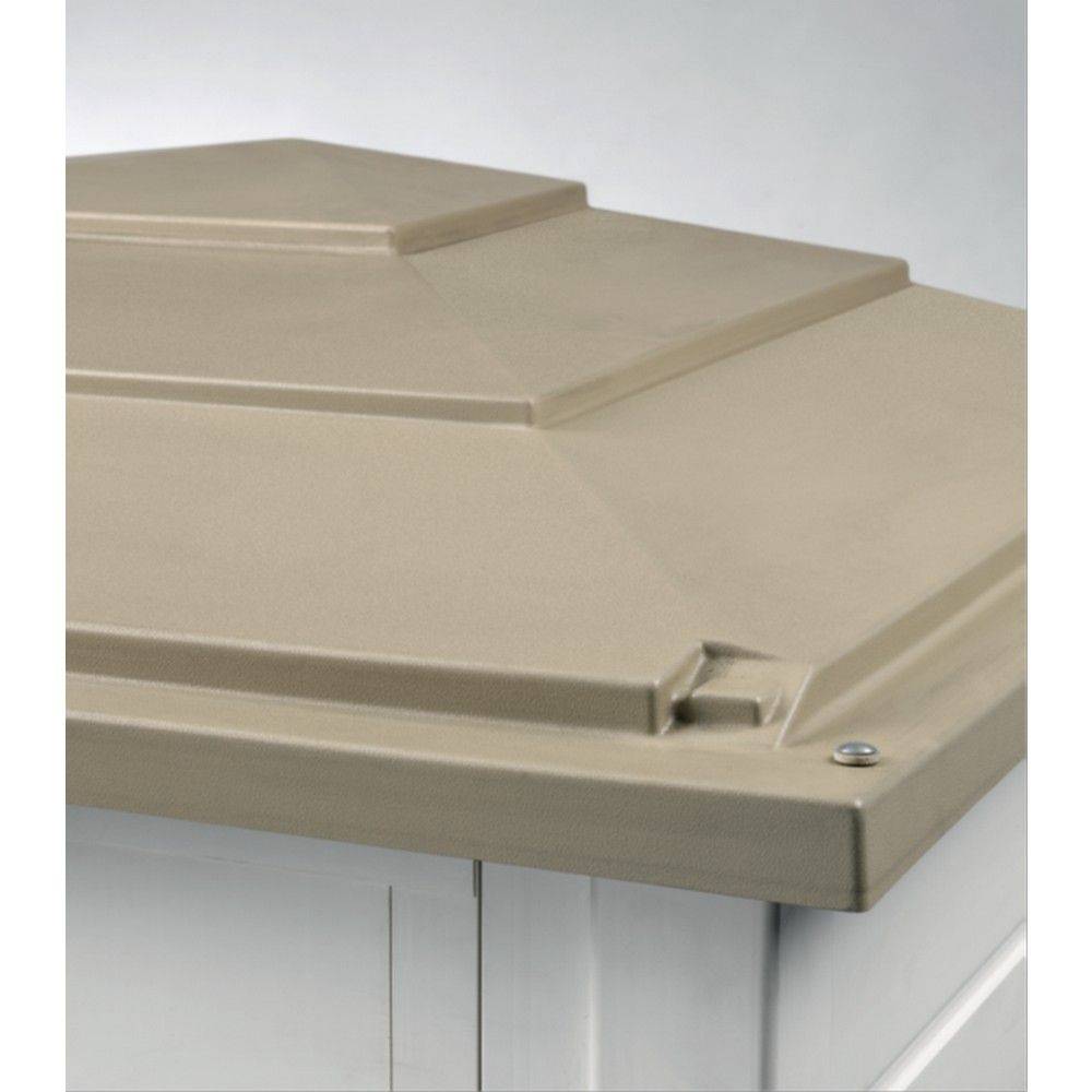 Coffre de jardin résine PVC 1100L Evo - Image 2