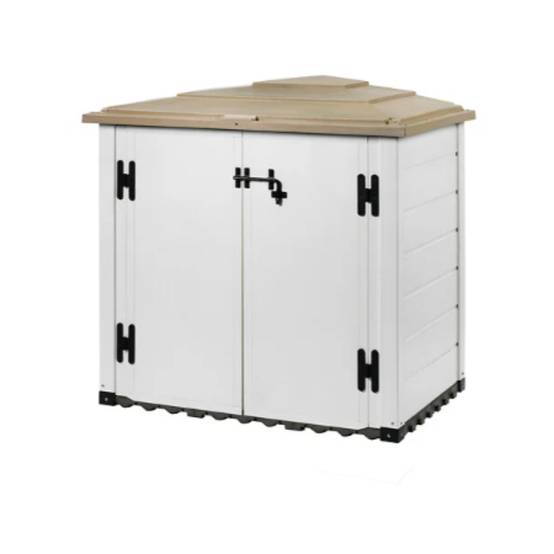 Coffre de jardin résine PVC 1100L Evo - Image 1