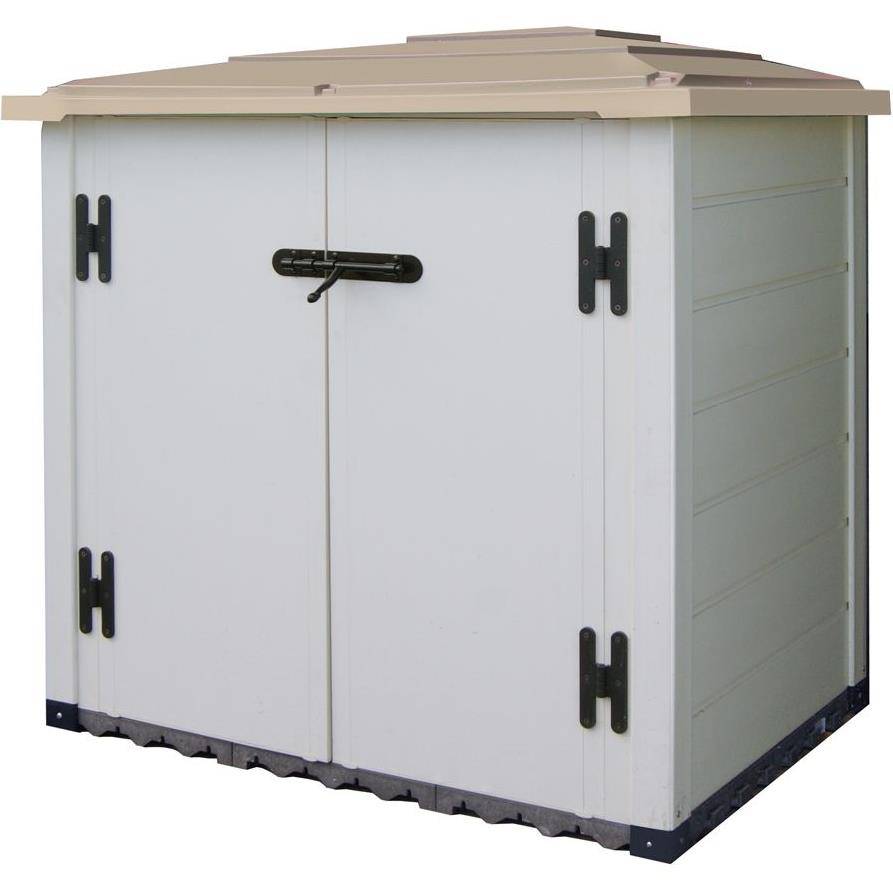 Coffre de jardin résine PVC 1100L Evo - Image 13