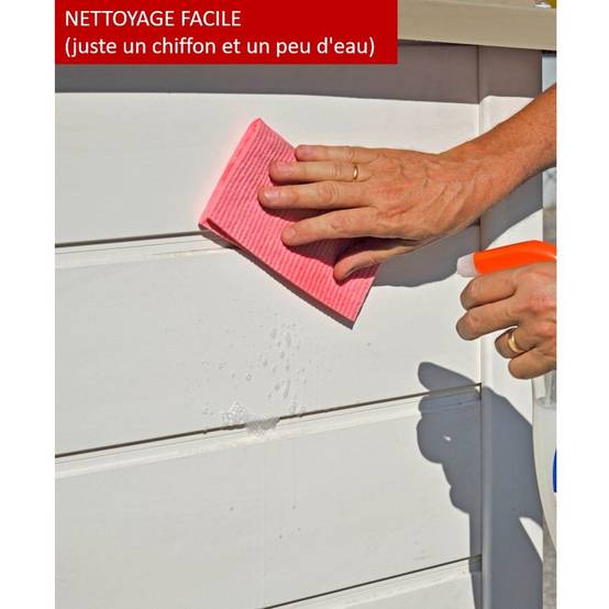 Coffre de jardin résine PVC 1100L Evo - Image 9