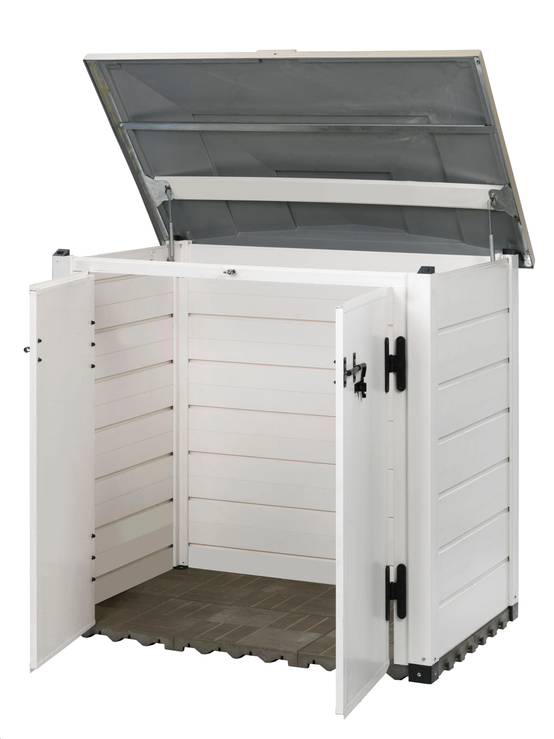 Coffre de jardin résine PVC 1100L Evo - Image 15