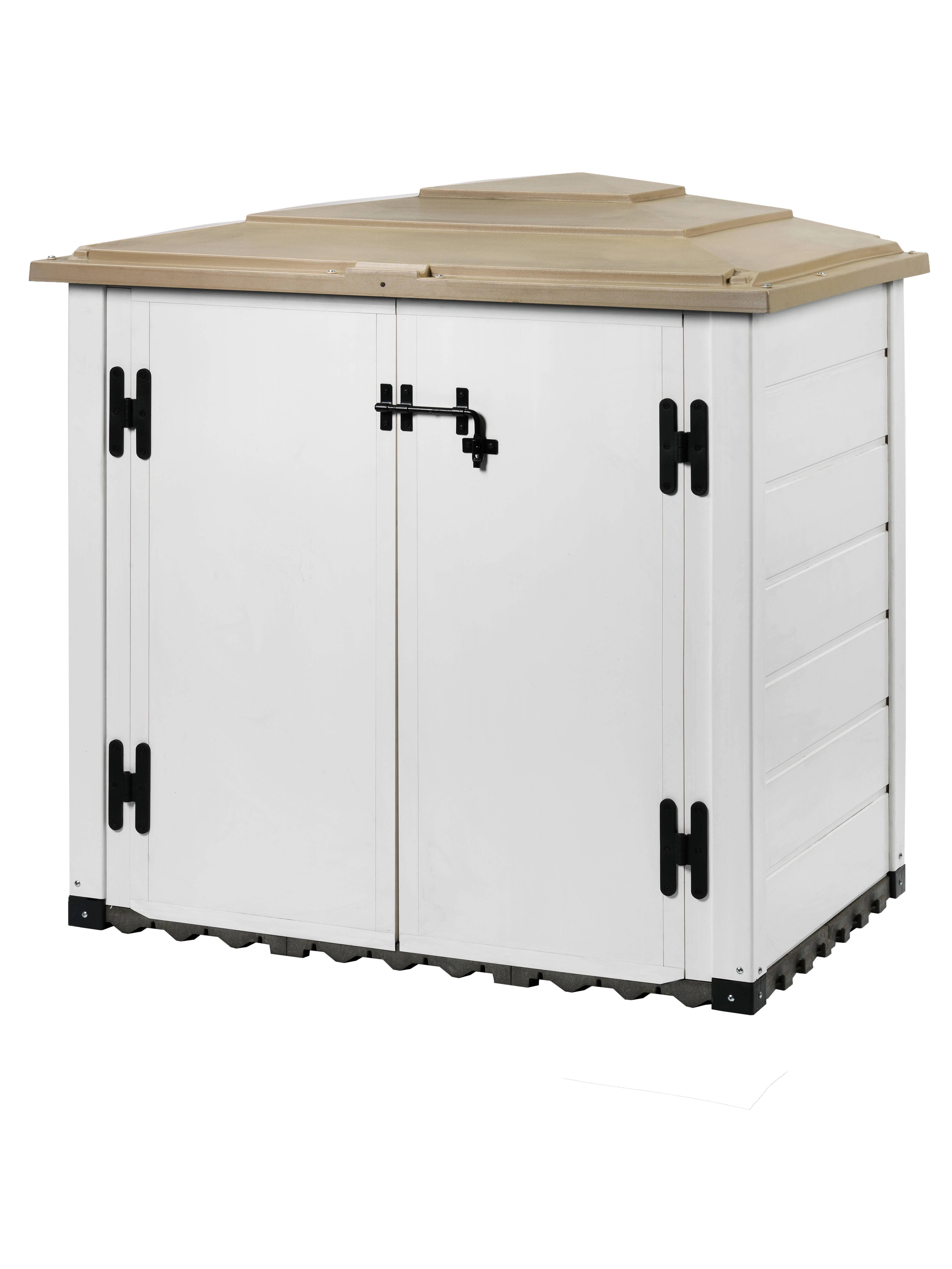 Coffre de jardin résine PVC 1100L Evo - Image 16