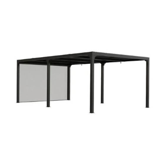 Pergola bioclimatique ALUMINIUM XXL 21,52 m2 - Habrita - Image 3