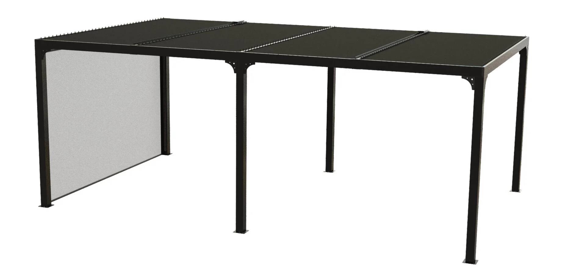 Pergola bioclimatique ALUMINIUM XXL 21,52 m2 - Habrita - Image 7