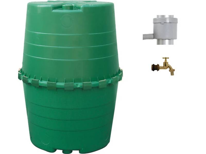 Graf - Récupérateur d'eau de pluie 1300L vert – GRAF - Image 1