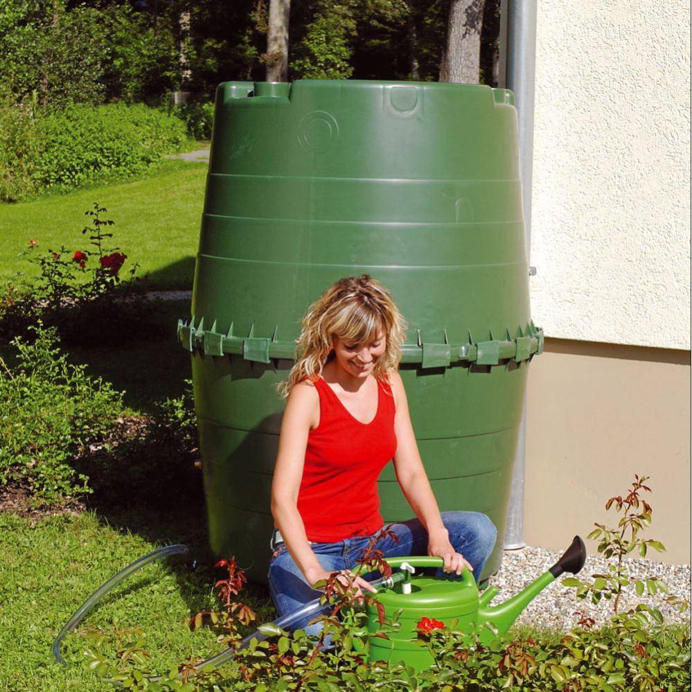 Graf - Récupérateur d'eau de pluie 1300L vert – GRAF - Image 4