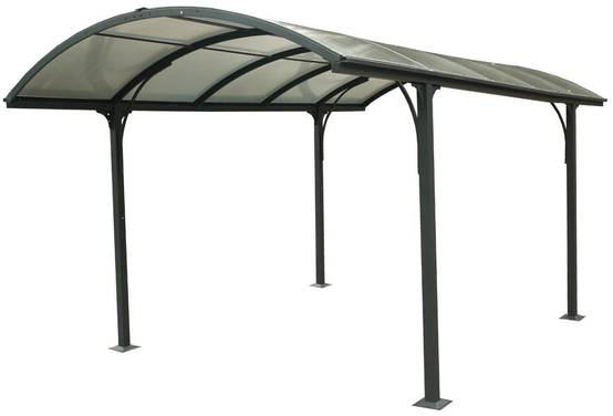 Carport alu toit polycarbonate Habrita : 1 voiture - 14,62 M2 - Image 13