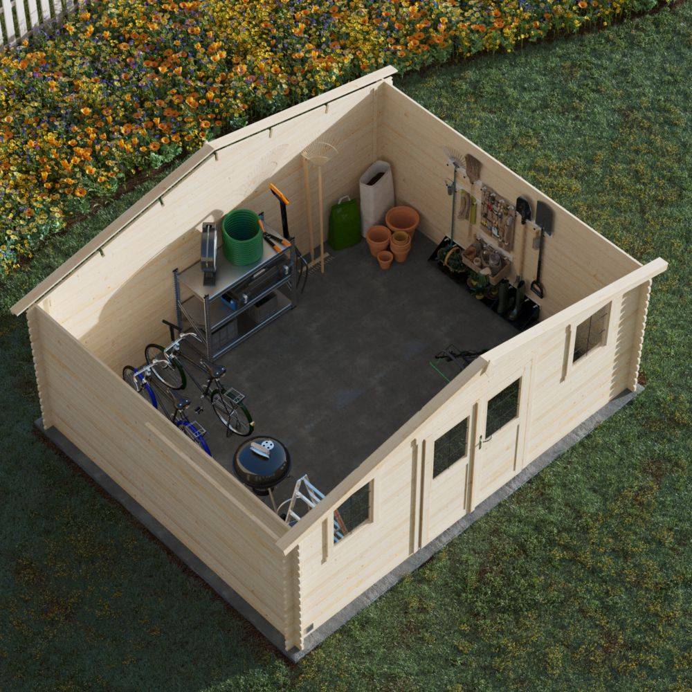 Cerland - Abri de jardin Juno bois - Cerland - Image 2