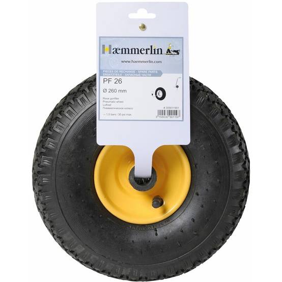 Roue de Diable Gonflée PF 26 - HAEMMERLIN - Image 2