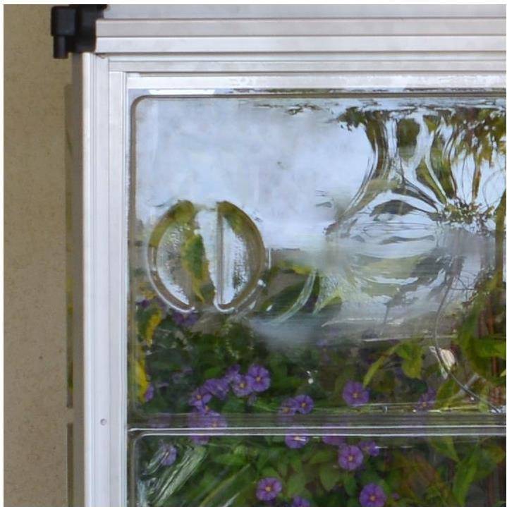 Serre adossée en polycarbonate alu 0.75 M2  - Palram Canopia - Image 5