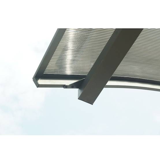 Carport pour camping-car aluminium gris anthracite 27,51 m² - HABRITA - Image 13