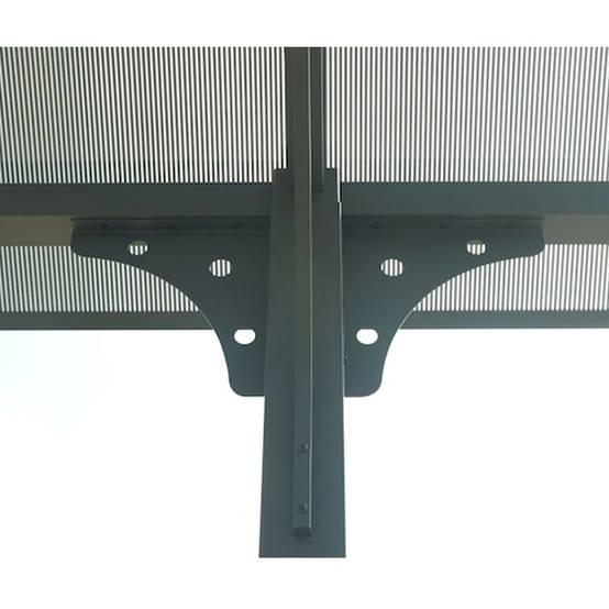Carport pour camping-car aluminium gris anthracite 27,51 m² - HABRITA - Image 10
