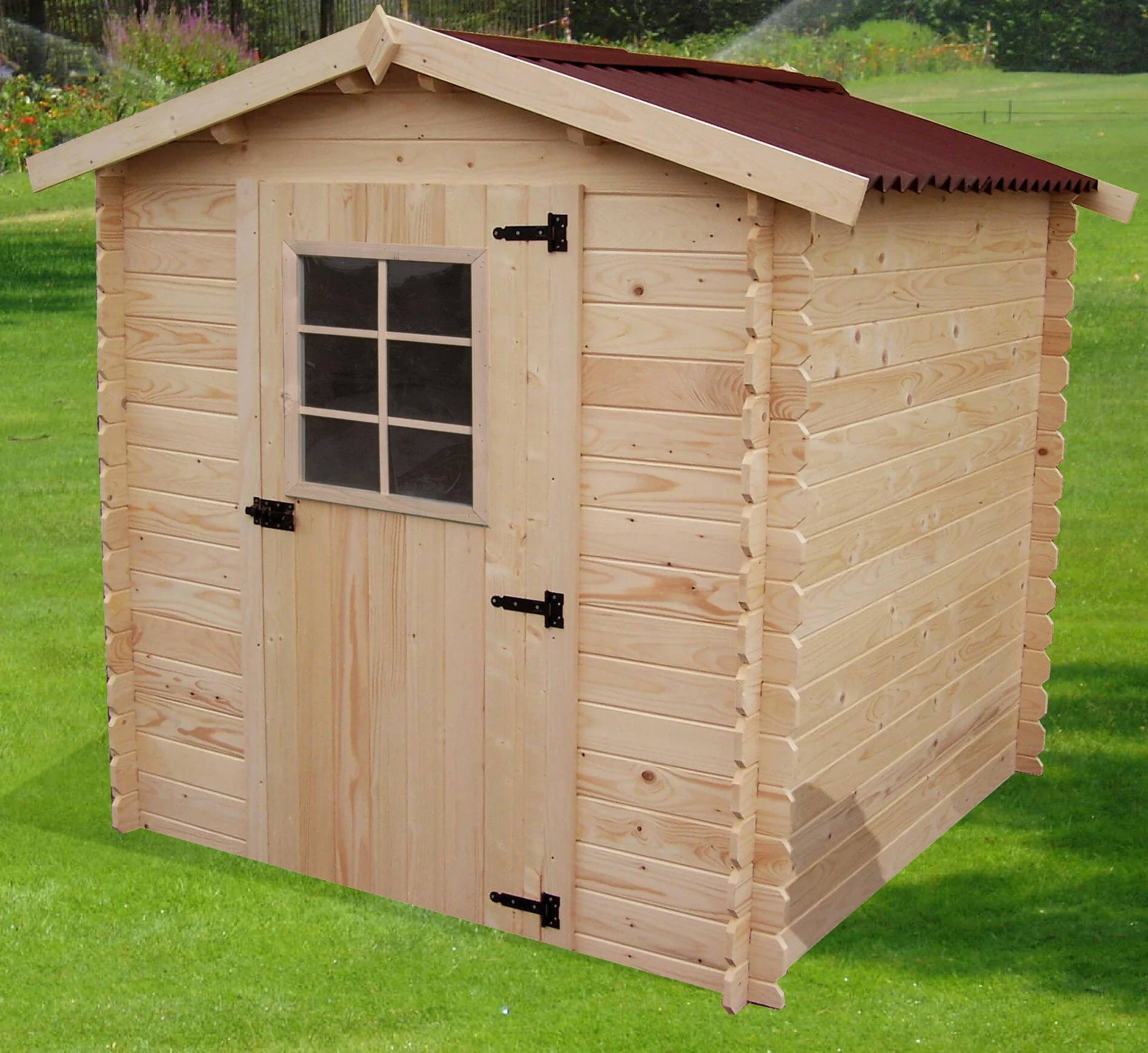 Habrita - Abri de Jardin Bois Naturel 4,28m² Ep.28mm – HABRITA - Image 7