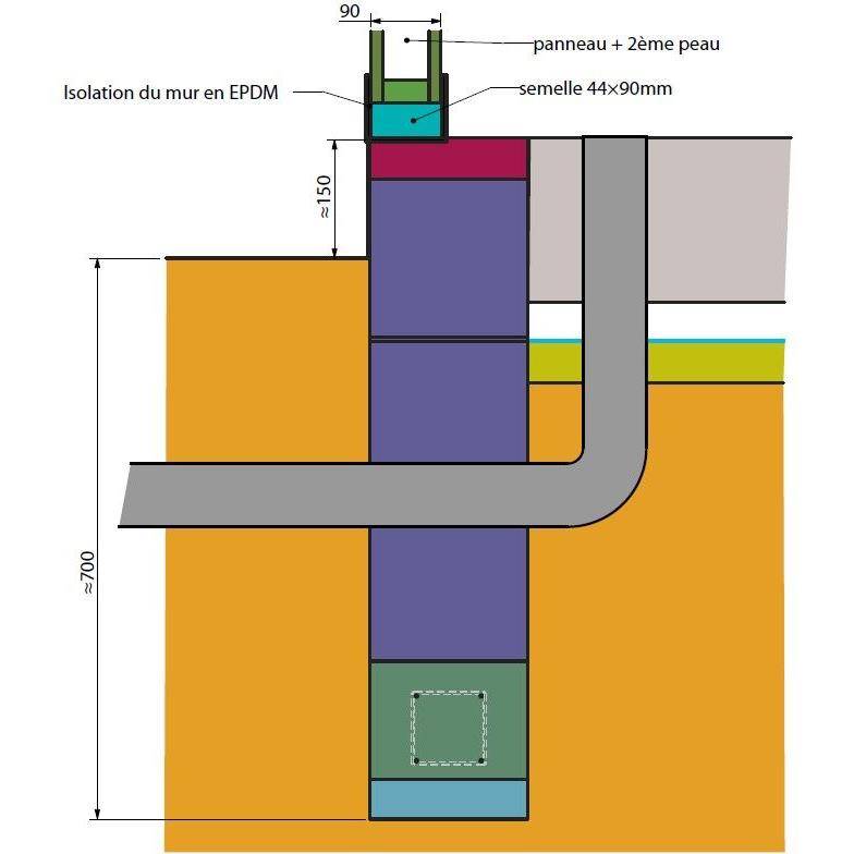 Decor et Jardin - Abri De Jardin Bois Toit Plat Semi-Habitable 24,7m² Ep.90mm – DECOR ET JARDIN - Image 6