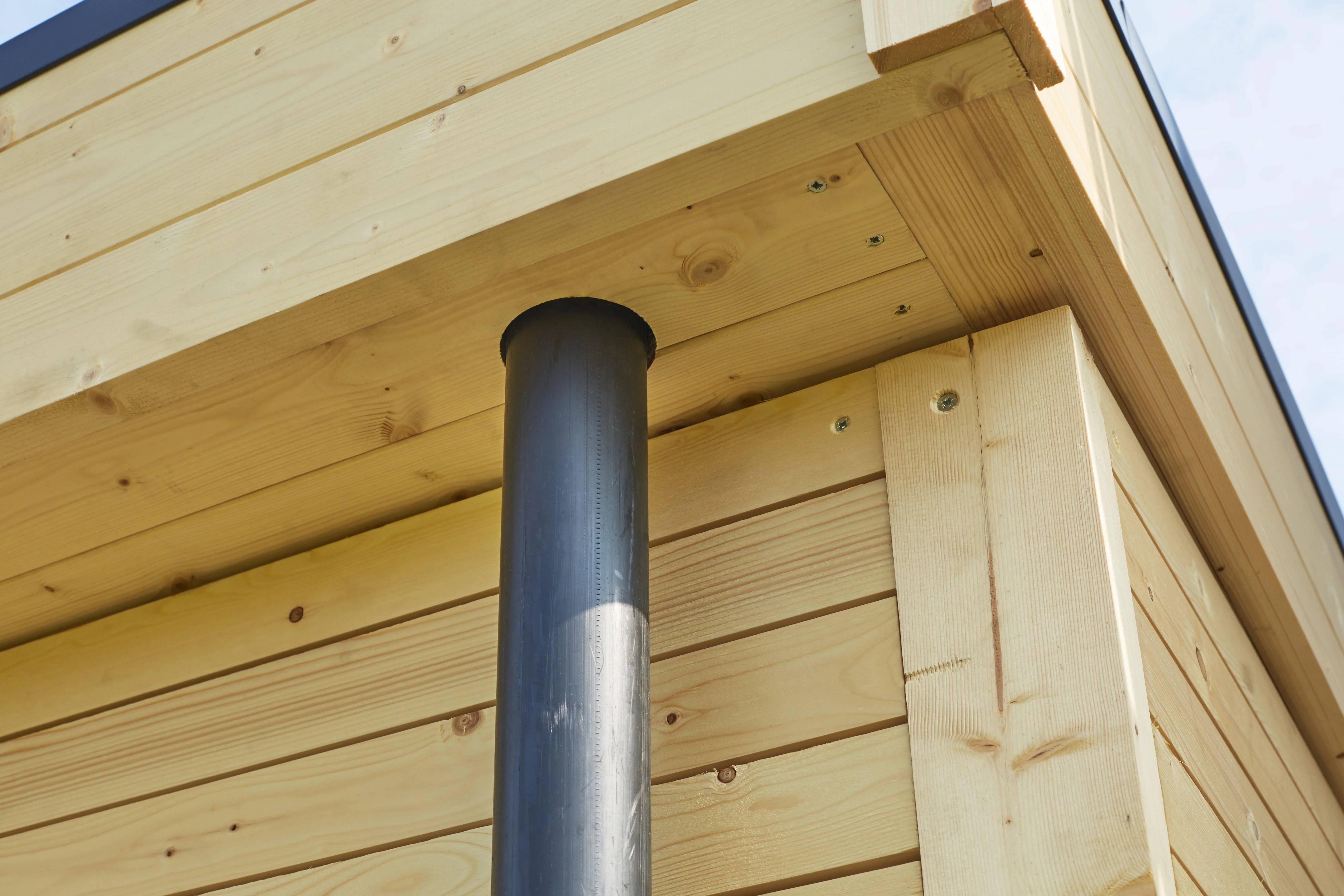 Decor et Jardin - Abri De Jardin Bois Toit Plat Semi-Habitable 24,7m² Ep.90mm – DECOR ET JARDIN - Image 13