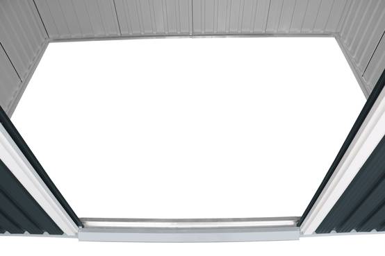 Duramax - Abri de Jardin Métal Anthracite 4,75m² Ep.33mm - DURAMAX - Image 2