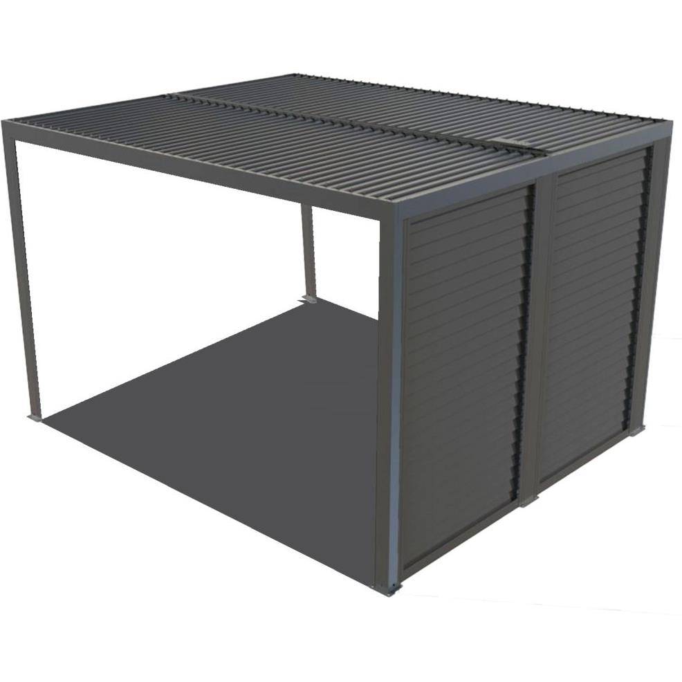 Pergola autoportante bioclim. Alu. Vantelles latérales 10,80 m2 - Image 6