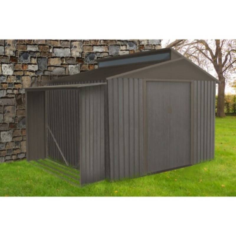 Abri Bûches Métal CHALET ET JARDIN - Image 2
