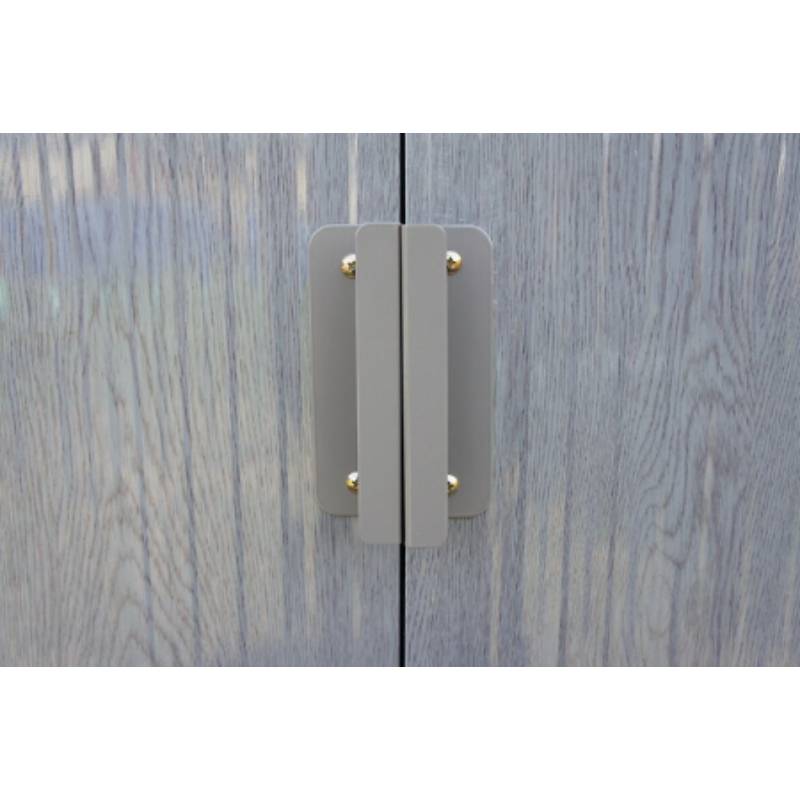 Abri de jardin Métal Gris bois vieilli 4,83m² – CHALET & JARDIN - Image 6