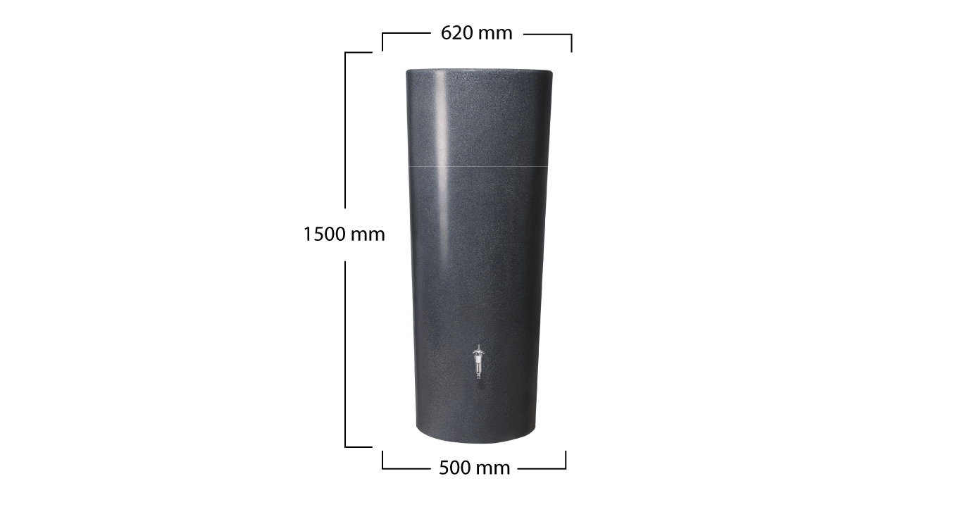 Garantia - Récupérateur d'eau de pluie 350L bac à plantes inclus lava – GARANTIA - Image 5