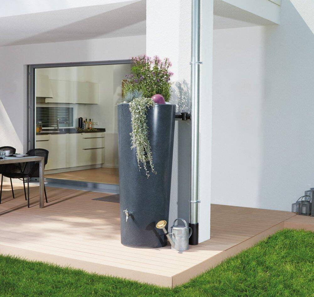 Garantia - Récupérateur d'eau de pluie 350L bac à plantes inclus lava – GARANTIA - Image 6