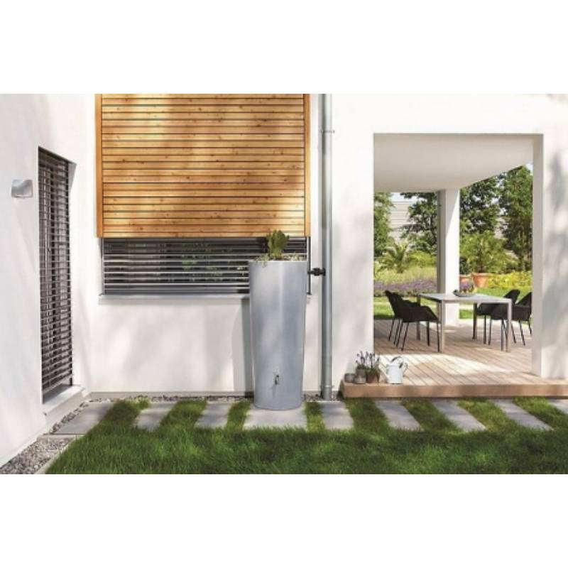 Garantia - Récupérateur d'eau de pluie 350L argent - GRAF - Image 3